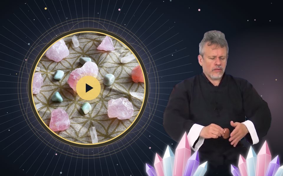 Otávio Leal (Dhyan Prem) na A Aura das Pedras Sagradas (aula gratuita de cristais)